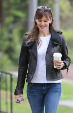 JENNIFER GARNER in Tight Jeans Out in Los Angeles