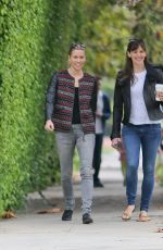 JENNIFER GARNER in Tight Jeans Out in Los Angeles