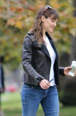 JENNIFER GARNER in Tight Jeans Out in Los Angeles