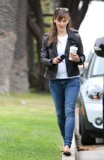 JENNIFER GARNER in Tight Jeans Out in Los Angeles