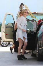 JENNIFER LAWRENCE at a Gas Station in Los Angeles 2710