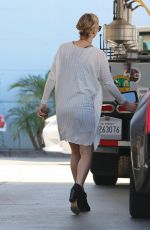 JENNIFER LAWRENCE at a Gas Station in Los Angeles 2710