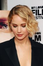 JENNIFER LAWRENCE at Serena Premiere at BFI Film Festival in London