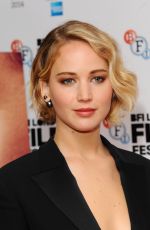 JENNIFER LAWRENCE at Serena Premiere at BFI Film Festival in London