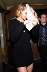 JENNIFER LAWRENCE Leaves Ago Restaurant in Los Angeles 2210
