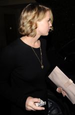 JENNIFER LAWRENCE Leaves Ago Restaurant in Los Angeles 2210