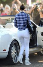 JENNIFER LOPEZ in Jeans at Mr. Bones Pumpkin Patch in West Hollywood