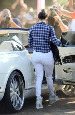 JENNIFER LOPEZ in Jeans at Mr. Bones Pumpkin Patch in West Hollywood