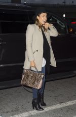 JESSICA ALBA Arrives at JFK Airport in New York