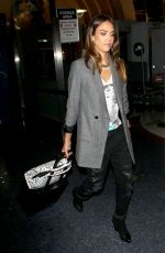 JESSICA ALBA at Los Angeles International Airport 0910