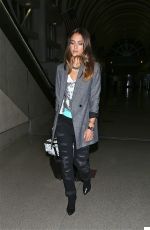 JESSICA ALBA at Los Angeles International Airport 0910