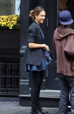 JESSICA ALBA Out in New York 3009