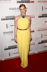 JESSICA CHASTAIN at 2014 American Cinematheque Award in Beverly Hills