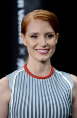 JESSICA CHASTAIN at Alexander Wang and H&M Launch in New York
