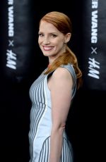 JESSICA CHASTAIN at Alexander Wang and H&M Launch in New York