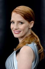 JESSICA CHASTAIN at Alexander Wang and H&M Launch in New York