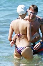 JESSICA MICHIBATA in Bikini on the Beach in Hawaii