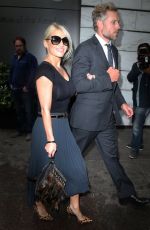 JESSICA SIMPSON Leaves Her Hotel in New York