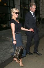 JESSICA SIMPSON Leaves Her Hotel in New York