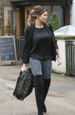 JESSICA WRIGHT Out and About in London 2410