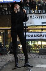 JESSIE J Performs for Transmitter TV at the Stables in London