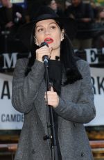 JESSIE J Performs for Transmitter TV at the Stables in London