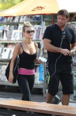 JOANNA KRUPA in Tights Heading to a Gym in Los Angeles 3009
