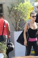 JOANNA KRUPA in Tights Heading to a Gym in Los Angeles 3009