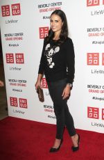 JORDANA NREWSTER at Uniqlo Flagship Store Opening in Los Angeles