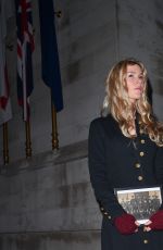 JOSS STONE at National Poppy Appeal 2014 Launch in London