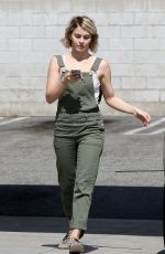 JULIANNE HOUGH at a Gas Station in Beverly Hills
