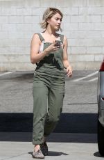 JULIANNE HOUGH at a Gas Station in Beverly Hills