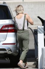 JULIANNE HOUGH at a Gas Station in Beverly Hills