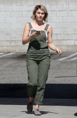 JULIANNE HOUGH at a Gas Station in Beverly Hills