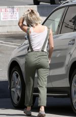 JULIANNE HOUGH at a Gas Station in Beverly Hills
