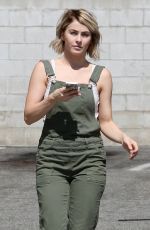 JULIANNE HOUGH at a Gas Station in Beverly Hills