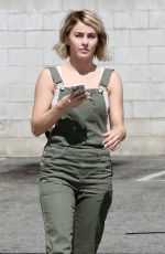 JULIANNE HOUGH at a Gas Station in Beverly Hills