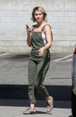 JULIANNE HOUGH at a Gas Station in Beverly Hills