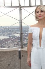 JULIANNE HOUGH at the Empire State Building in New York