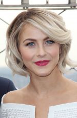 JULIANNE HOUGH at the Empire State Building in New York