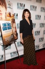 JULITTE BINOCHE at 1,000 Times Good Night Screening in New York