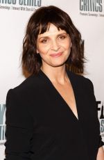 JULITTE BINOCHE at 1,000 Times Good Night Screening in New York