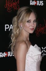 JUNO TEMPLE at Horns Premiere in Hollywood