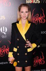 JUNO TEMPLE at Horns Premiere in New York
