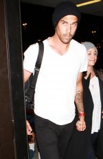KALEY CUOCO and Ryan Sweeting Arrives at LAX Airport in Los Angeles 2410