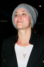 KALEY CUOCO and Ryan Sweeting Arrives at LAX Airport in Los Angeles 2410