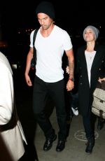 KALEY CUOCO and Ryan Sweeting Arrives at LAX Airport in Los Angeles 2410