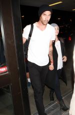 KALEY CUOCO and Ryan Sweeting Arrives at LAX Airport in Los Angeles 2410