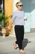 KALEY CUOCO Leaves a Nail Salon in Los Angeles 1010
