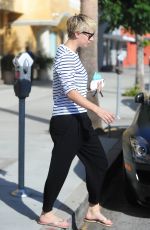 KALEY CUOCO Leaves a Nail Salon in Los Angeles 1010